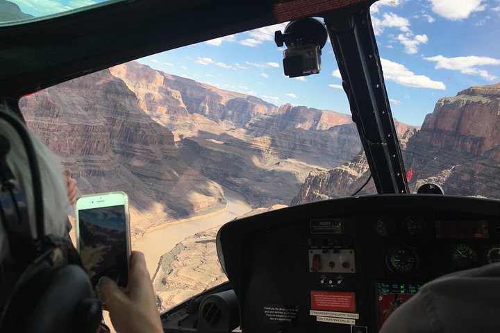 Enjoy the longest ( 30 miles ) Helicopter air tour available. - Grand Canyon Helicopter Tour and River Raft or Emerald Cave Kayak