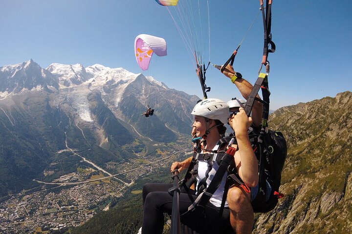 Paragliding Tandem Flight in Chamonix - Take-off from Plan-Praz - Photo 2
