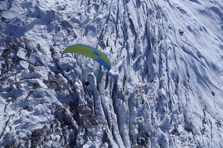 Paragliding Tandem Flight in Chamonix - Take-off from Plan-Praz - Photo 5