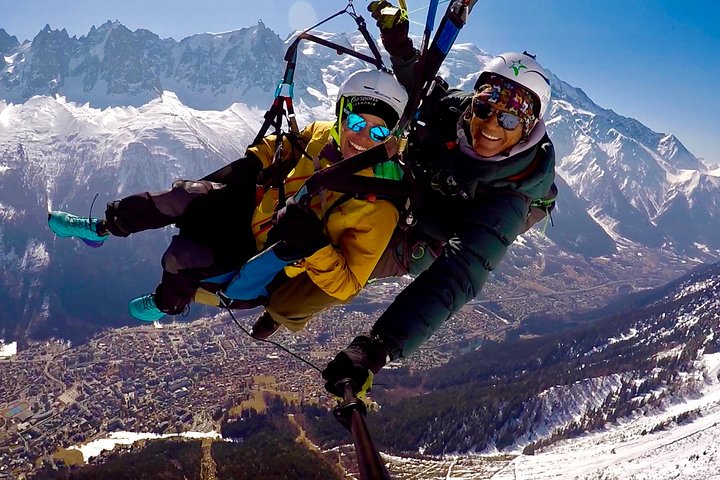 Paragliding Tandem Flight in Chamonix - Take-off from Plan-Praz - Photo 6