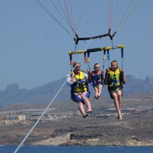 Parasailing flights on the Adeje Coast in Tenerife - Photo 2