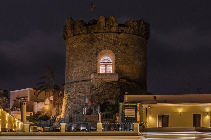 Church at night - One Day Naples Forio Walking Hydrofoil Transfer Tour
