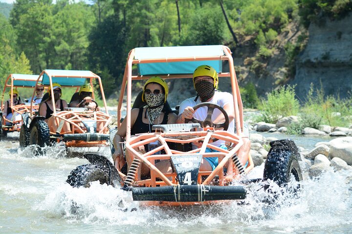 Buggy Safari - Antalya: Rafting, Jeep Safari, Buggy & Zipline 4-in-1 Combo Tour