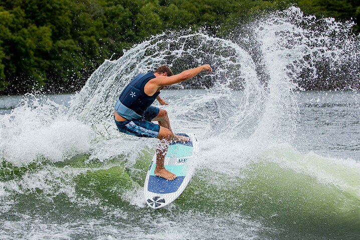 Wakesurf Boat on Lake Austin - BYOB Captained (up to 12 guests) - Photo 2