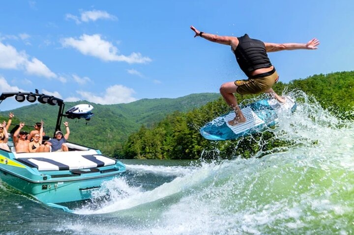 Wakesurf Boat on Lake Austin - BYOB Captained (up to 12 guests) - Photo 1