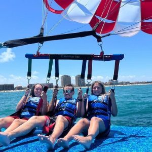 Ready for liftoff! - Parasailing Excursion in South Padre Island