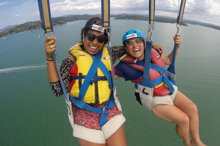 Experience the Bay from the air - Parasailing Adventure Over the Bay of Islands
