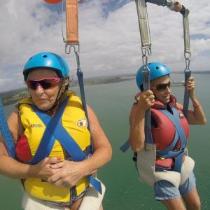 Tandem parasail in the bay of islands - Parasailing Adventure Over the Bay of Islands