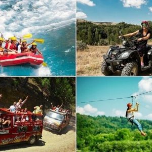 Alanya : Super Combo Rafting & Buggy & Jeep & Zipline ( 4 in 1 ) - Photo 1