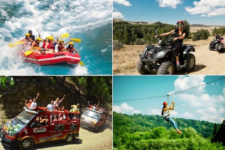 Antalya / Belek : Combo Rafting Quad & Jeep & Zipline ( 4 in 1 ) - Photo 1