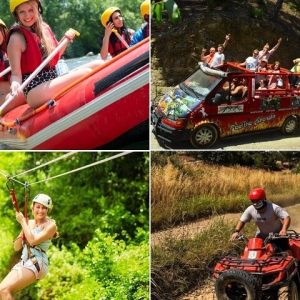 Side / Manavgat : Combo Rafting , Buggy & Jeep & Zipline(4 in 1) - Photo 1