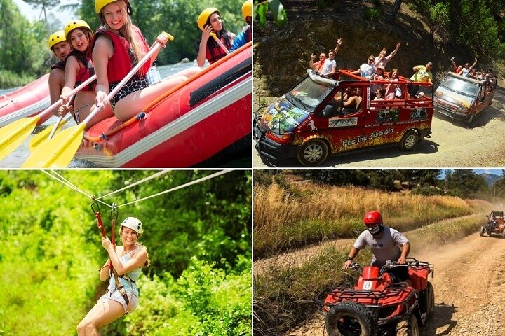 Side / Manavgat : Combo Rafting , Buggy & Jeep & Zipline(4 in 1) - Photo 1