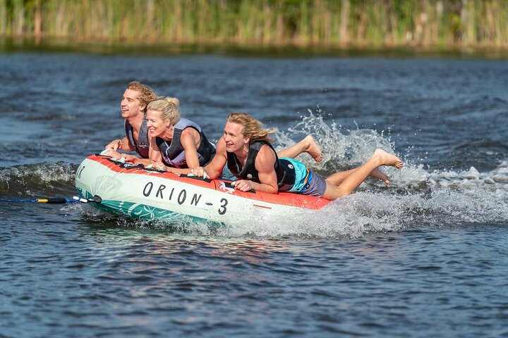 1 Half Day Waterski, Wakeboard or Wakesurf Lesson - 5 people max - Photo 3