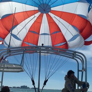 It's time to fly! - Parasailing in Clearwater Beach