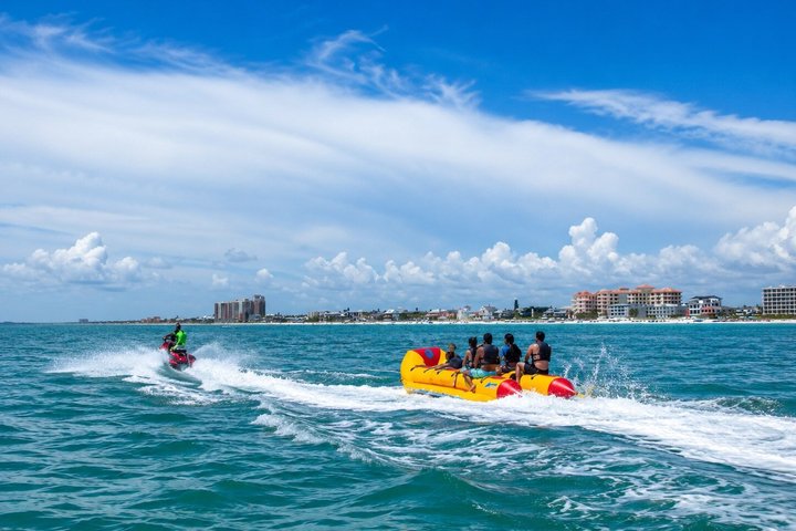 Banana Boat Fun Ride at Shephard's Beach Resort Clearwater Beach - Photo 1