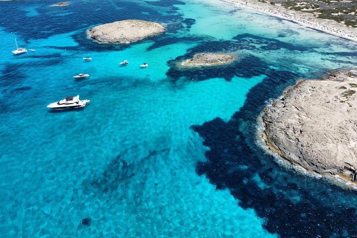 Ibiza to Formentera Boat Tour with Water Sports - Photo 2