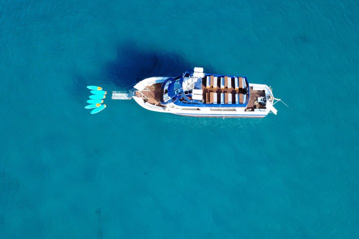 Ibiza to Formentera Boat Tour with Water Sports - Photo 1