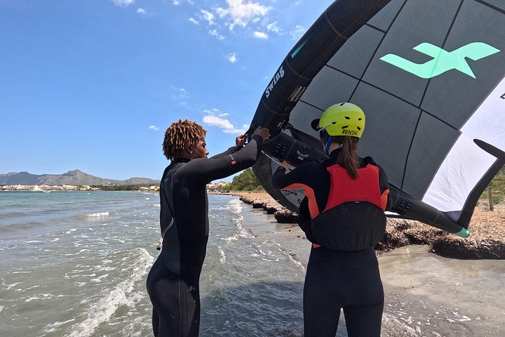 Wing Foil Experience with Instructor in Mallorca - Photo 5