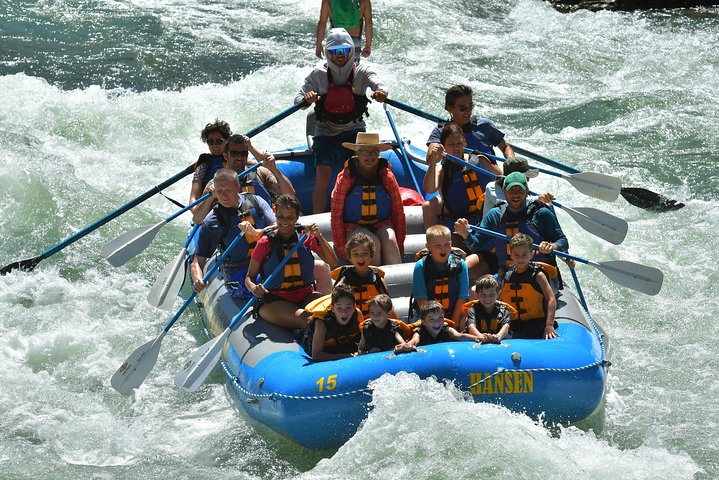The standard raft is a great option for kids and families. - Whitewater Rafting in Jackson Hole : Family Standard Raft