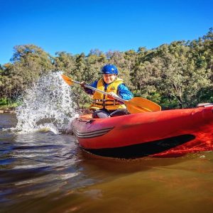 Solo option available - Dwellingup: Fast Water Rafting self-guided tour