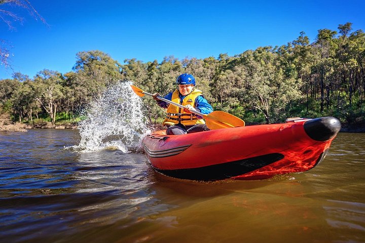 Solo option available - Dwellingup: Fast Water Rafting self-guided tour