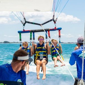 Up, up, and away - Parasail Flights at Madeira Beach