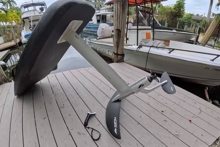 This is the SiFly Rider, the board we teach our lessons on! - Private Efoil Lesson in Fort Lauderdale | Miami
