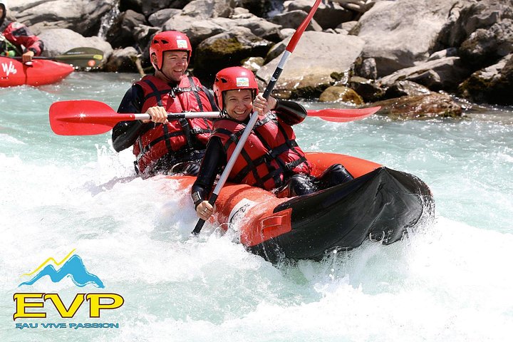 Hot dog (inflatable canoe) on the Durance - Photo 3