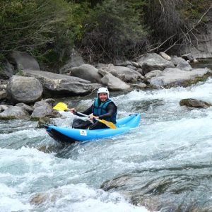 Hot dog (inflatable canoe) on the Ubaye - Photo 2