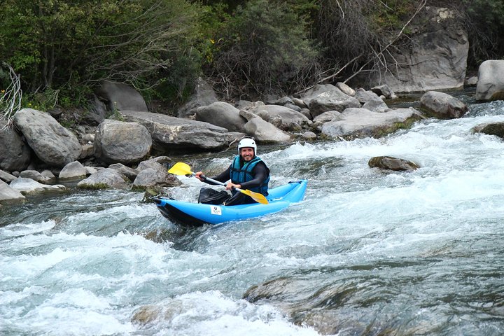 Hot dog (inflatable canoe) on the Ubaye - Photo 2