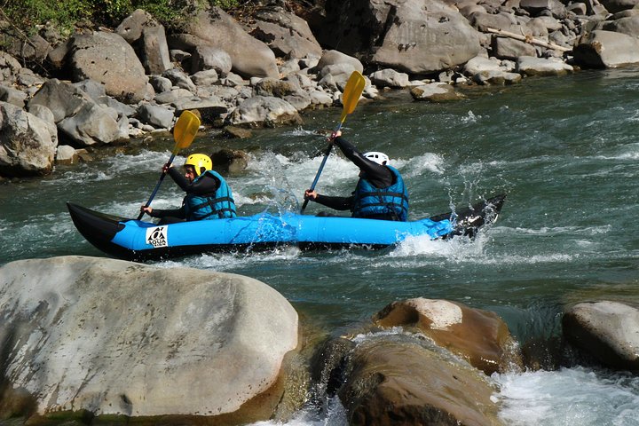 Hot dog (inflatable canoe) on the Ubaye - Photo 3