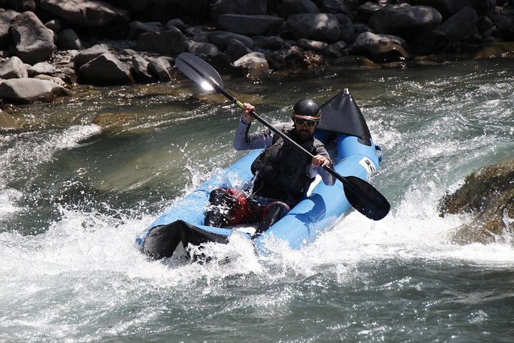 Hot dog (inflatable canoe) on the Ubaye - Photo 1