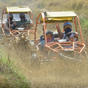 Jeep Buggy Rafting and Zipline Adventure in Side - Photo 2