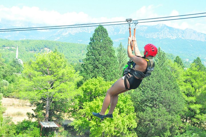 Jeep Buggy Rafting and Zipline Adventure in Side - Photo 7