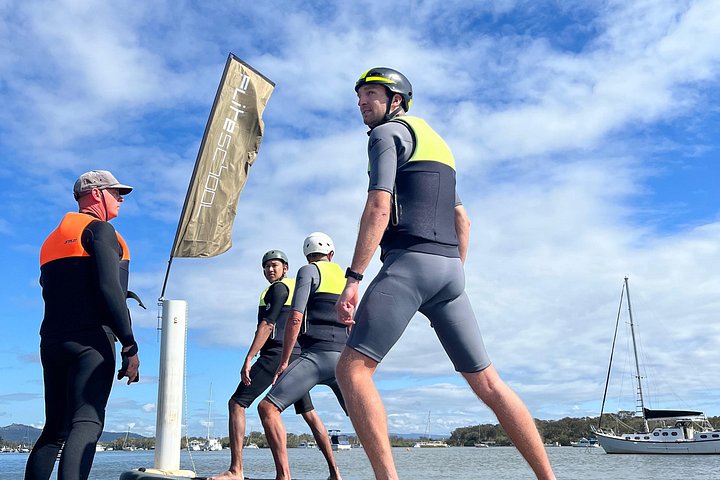 Step by step instruction - Fliteboard eFoil Lesson and Experience in Noosa