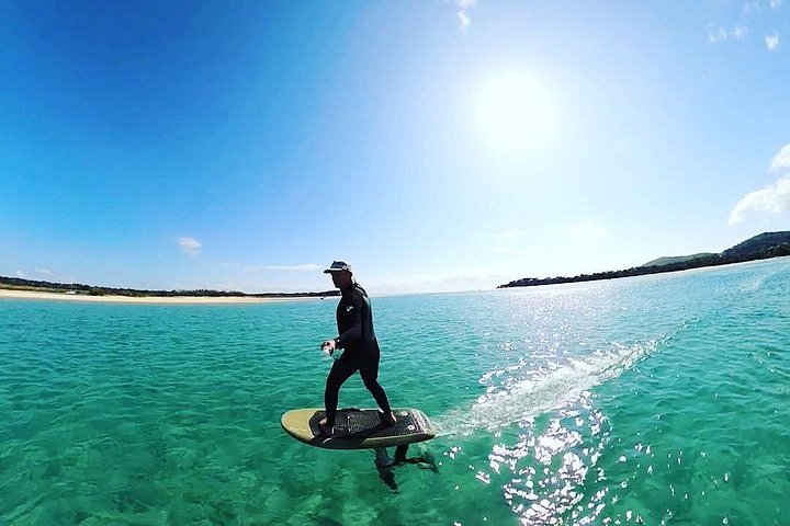 A unique way to tour Noosa River - Fliteboard eFoil Lesson and Experience in Noosa
