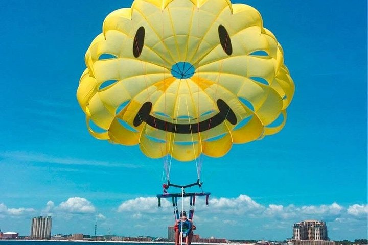 Parasailing Adventure Over Shell Island in Panama City Beach - Photo 3