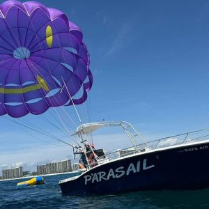 Parasailing Adventure Over Shell Island in Panama City Beach - Photo 1