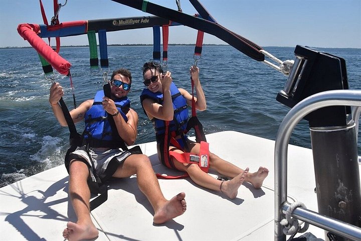 Parasailing Adventure Over Shell Island in Panama City Beach - Photo 5