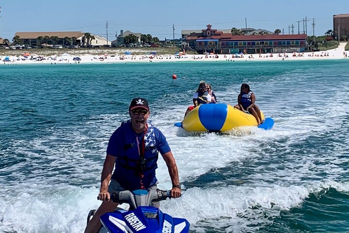 The highest rated USCG Licensed Captains - Small-Group Banana Boat Ride at Miramar Beach Destin