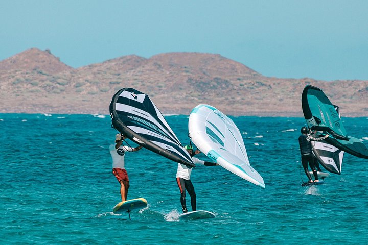 Learn Wing Foil Intermediate Lesson in Corralejo Fuerteventura - Photo 3