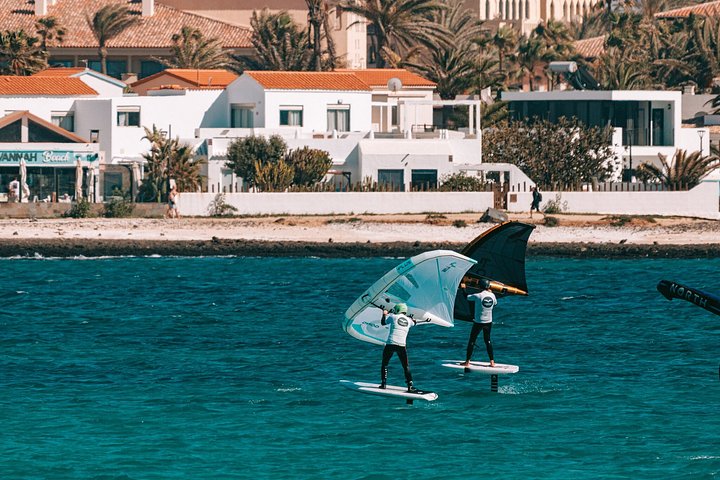Learn Wing Foil Intermediate Lesson in Corralejo Fuerteventura - Photo 7