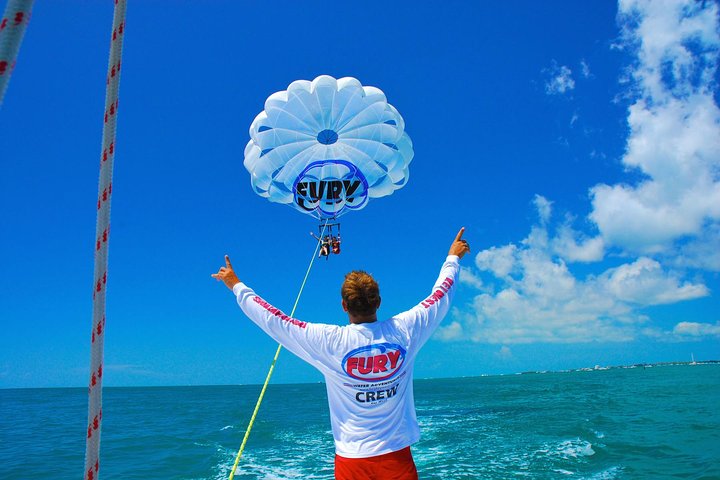 Soar above the emerald blue waters of Key West - Key West Parasailing - Next to Cruise Port with Amazing Views