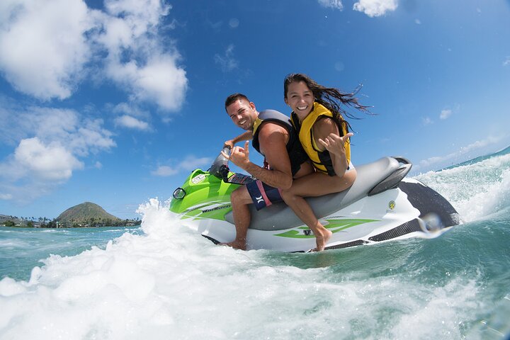 Jet Ski on Mauanalua Bay! - Oahu: Parasailing and Jetski Experience in Maunalua Bay