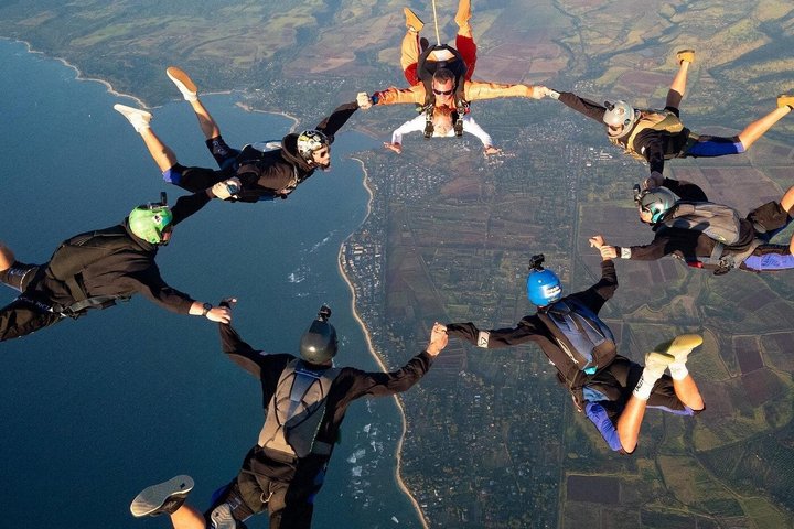 Tandem Skydiving Over the Mediterranean Sea in Side Manavgat - Photo 2
