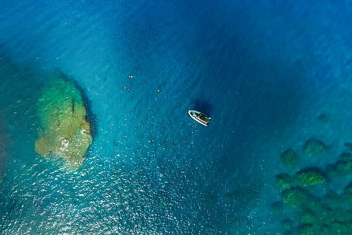 We snorkel the island of Lanai and Maui in remote locations away from the crowds. - Lanai Eco-Raft Snorkel & Dolphin Watch Small Group Tour from Maui