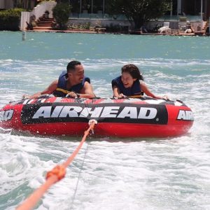 Bumper Tube Action! - 15 Minutes Private Bumper Tube Ride on Koko Marina in Hawaii Kai