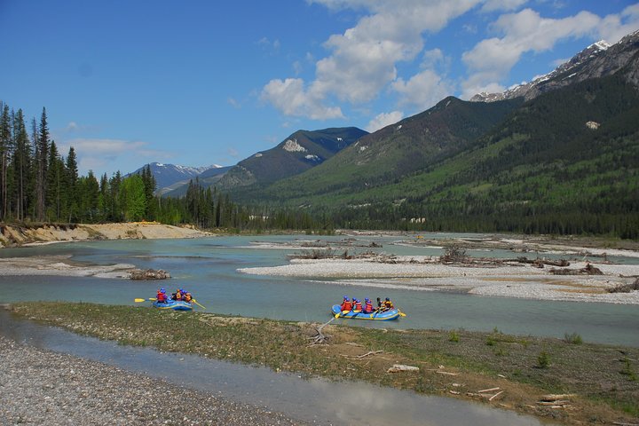 Row Row Row your boat - Family Rafting Adventure | Kicking Horse River