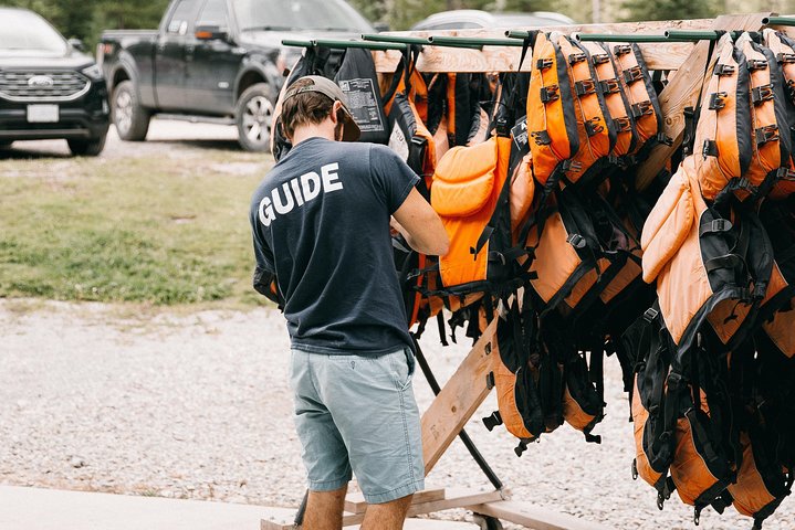 Our trusty guides - Family Rafting Adventure | Kicking Horse River