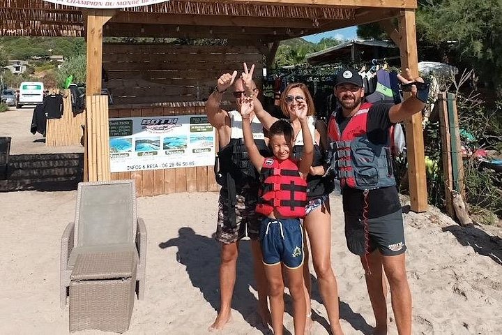 Happy customers - Jet Surf in Corsica